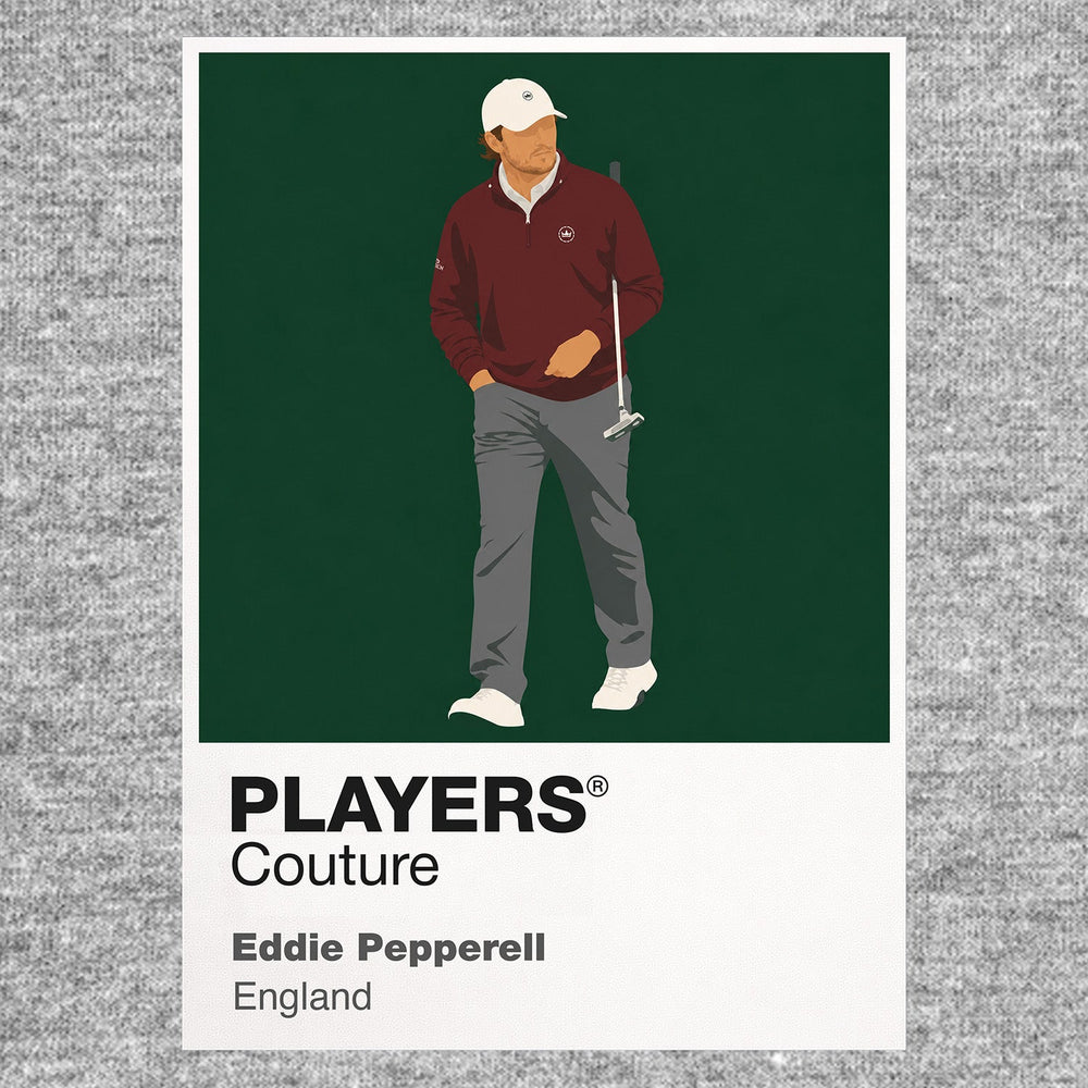 Eddie Pepperell Golf Icon Frame Men's Polo Shirt