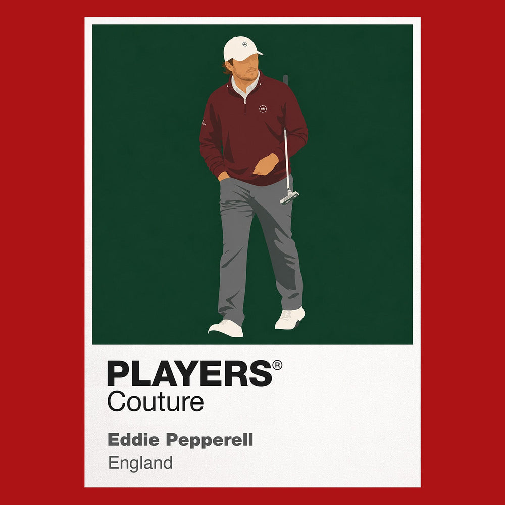 Eddie Pepperell Golf Icon Frame Men's Polo Shirt