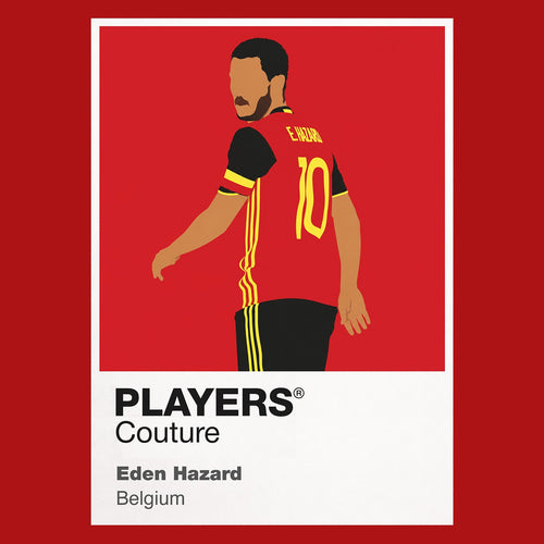 Eden Hazard Players Couture Frame Red