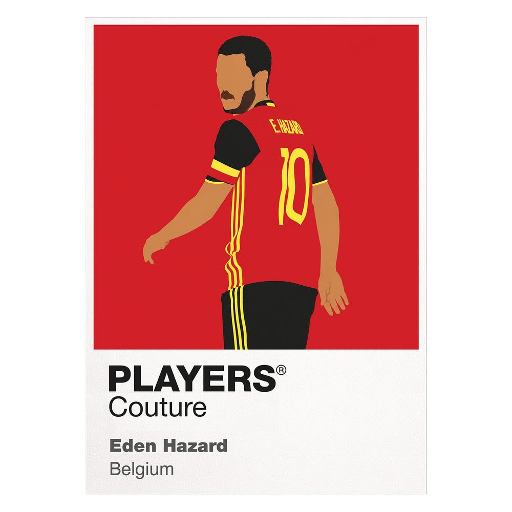 Eden Hazard Players Couture Frame White