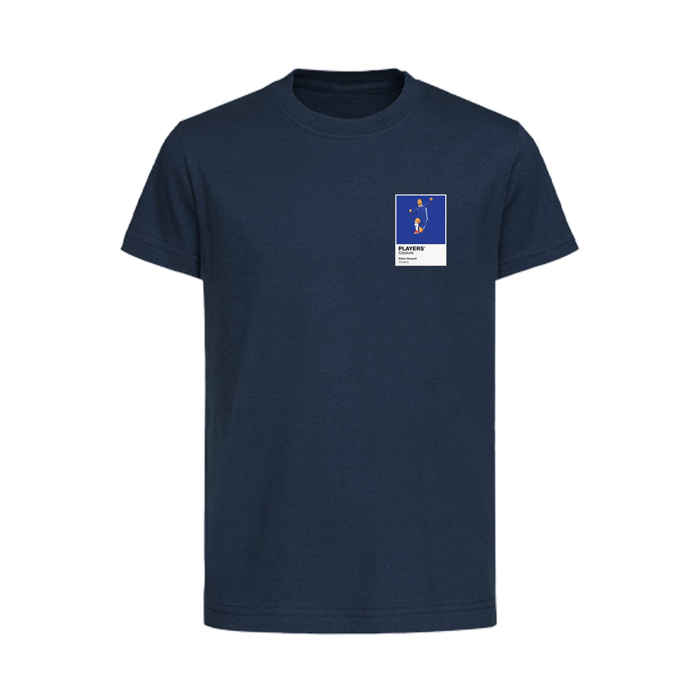 Eden Hazard Chelsea Icon Frame Kids T-Shirt — Navy