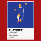 Eden Hazard Chelsea Icon Frame — Red