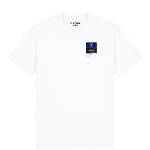 Eden Hazard Chelsea Icons in Lights Frame Men's T-Shirt in White