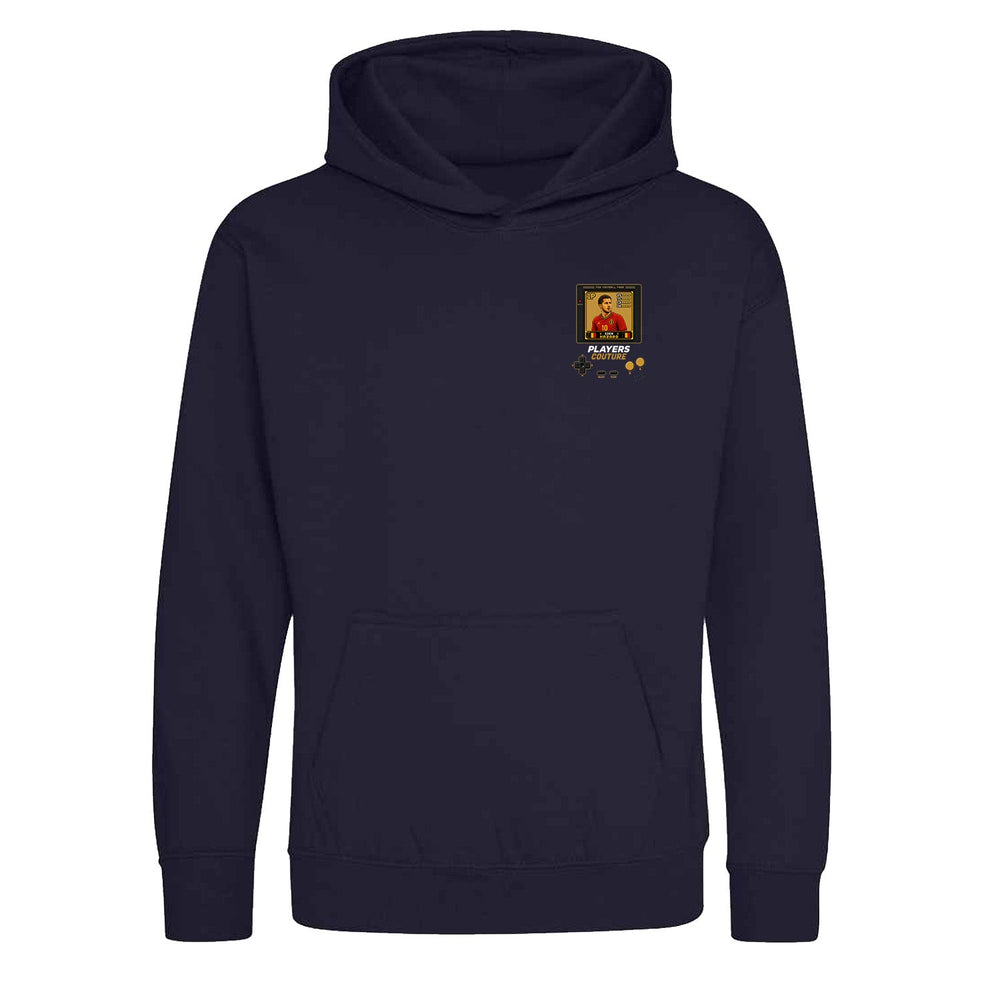 Eden Hazard 1P 8-Bit hoodie retro gaming design by Players Couture