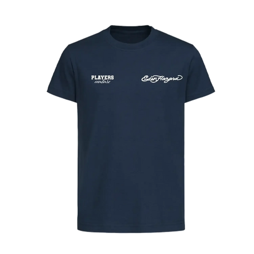 Eden Hazard t-shirt – navy kids' t-shirt featuring the Eden Hazard Players Couture logo