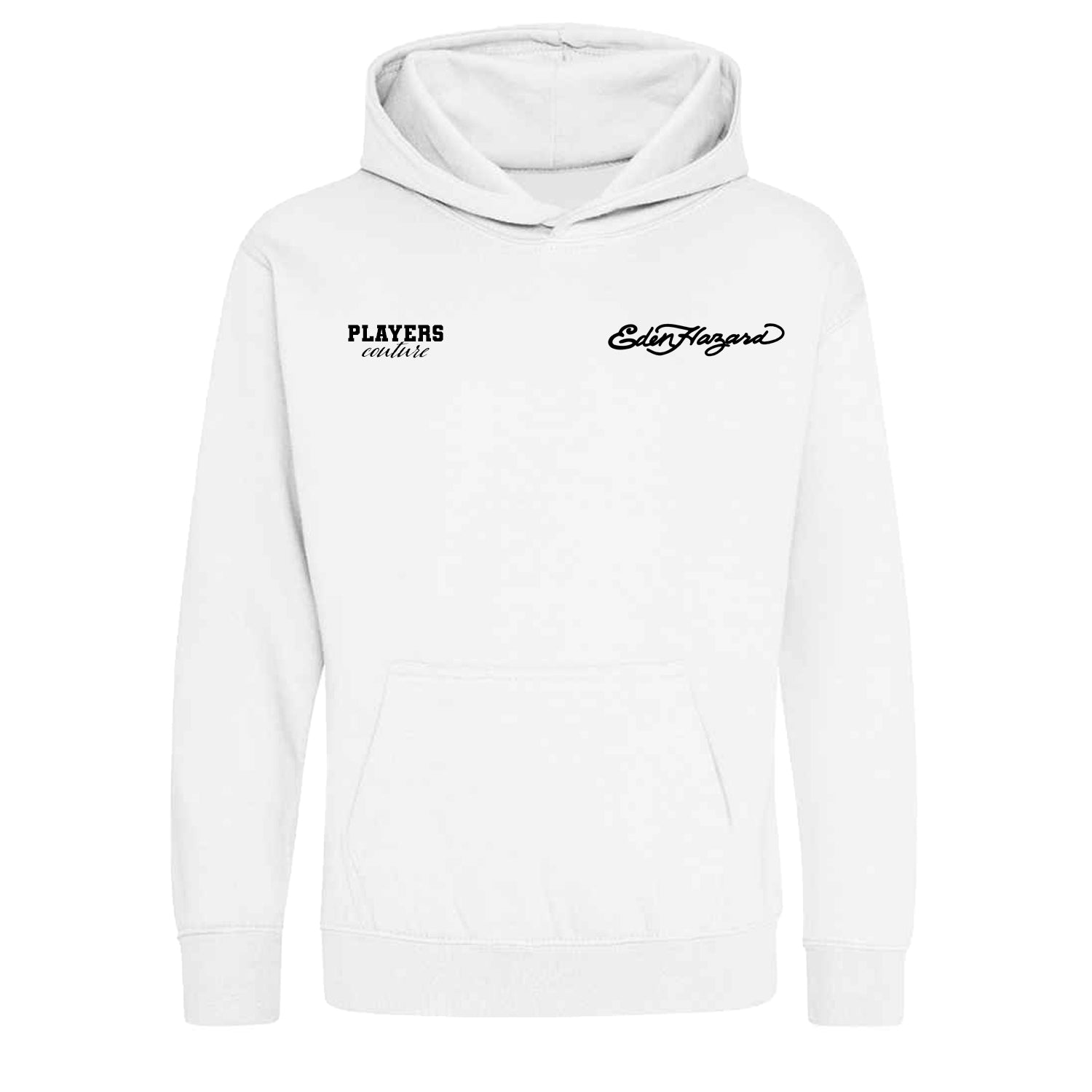 Eden Hazard Logo Players Couture Kids Hoodie White