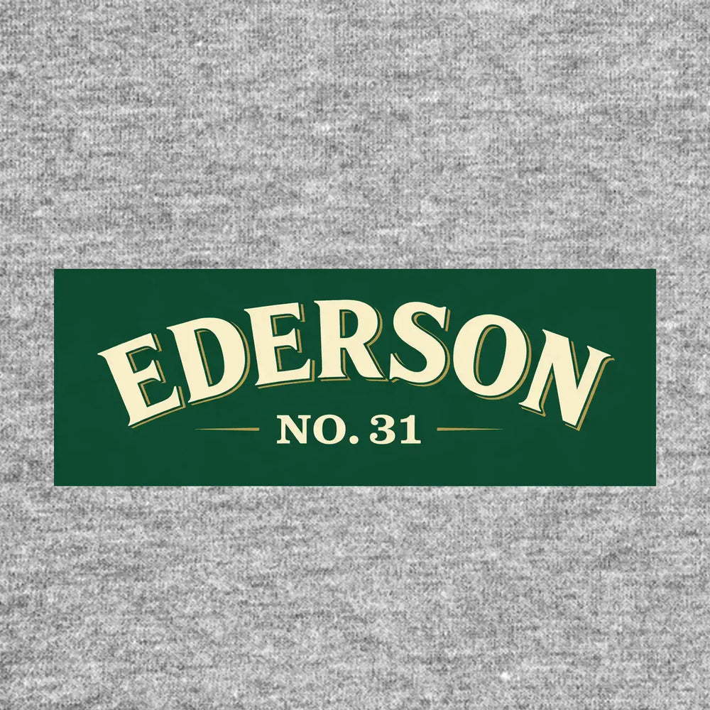 Ederson Logo Players Couture Men's Casual Hoodie - Navy / S | Benfica, Brazil, Fashion Collection, Football, Hoodies, Manchester City, Men's, Netherlands, Volume 1