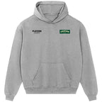 Ederson hoodie – grey men's hoodie featuring the Ederson Players Couture logo
