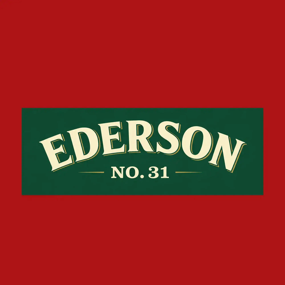 Ederson Logo Players Couture Men's Casual Hoodie - Navy / S | Benfica, Brazil, Fashion Collection, Football, Hoodies, Manchester City, Men's, Netherlands, Volume 1