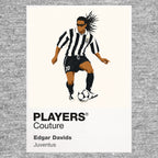 Edgar Davids Juventus Icon Frame — Gray