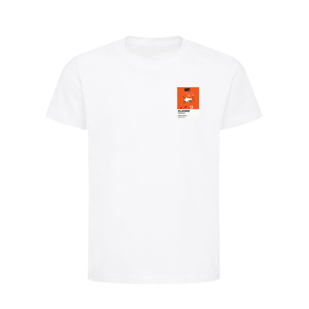 Edgar Davids Players Couture Kids White T-Shirt