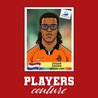 Edgar Davids World Cup Sticker Men's Hoodie – edgar davids red Players Couture design