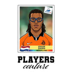 Edgar Davids World Cup Sticker Men's Hoodie – edgar davids white Players Couture design