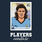 Edinson Cavani World Cup Sticker Kids Hoodie – edinson cavani navy Players Couture design
