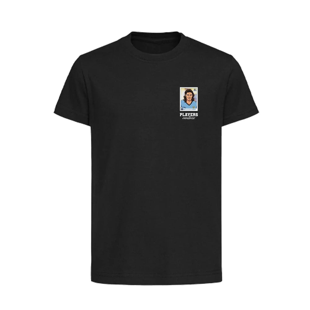 Edinson Cavani World Cup Sticker Kids T-Shirt – edinson cavani sticker kids black tshirt Players Couture design