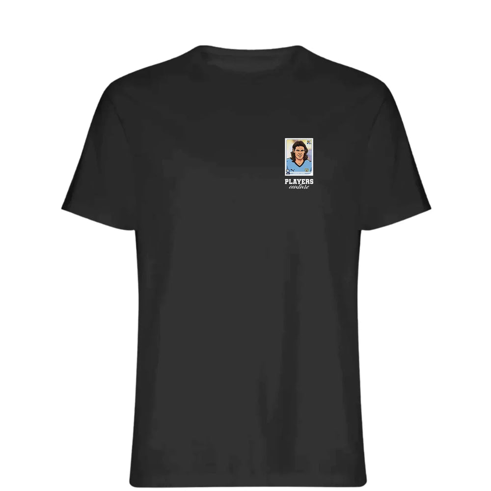 Edinson Cavani World Cup t-shirt – black men's t-shirt featuring the Edinson Cavani World Cup Players Couture logo