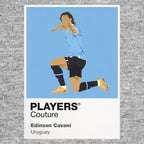 Edinson Cavani Uruguay Men's T-Shirt - Grey