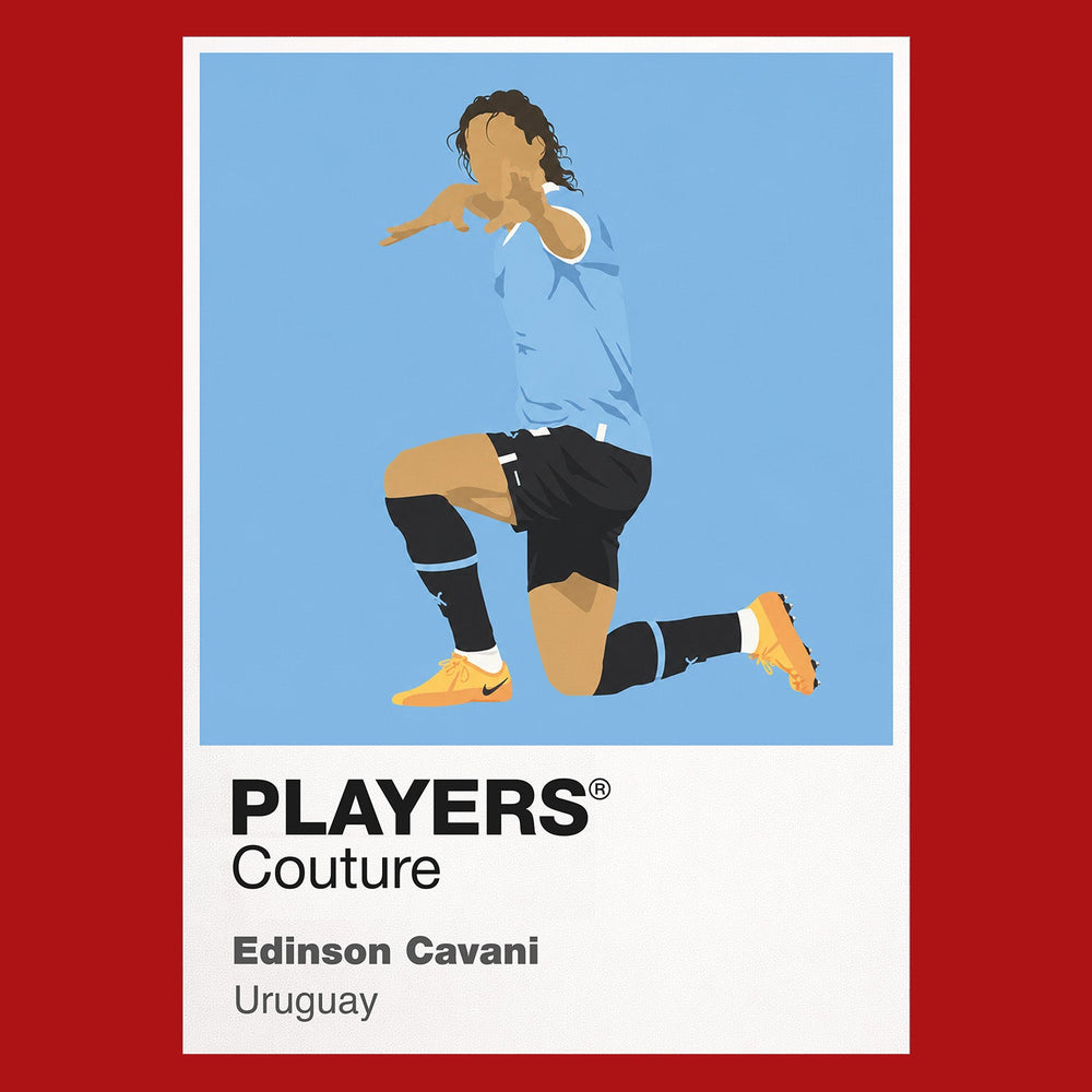 Edinson Cavani Uruguay Men's T-Shirt - Red
