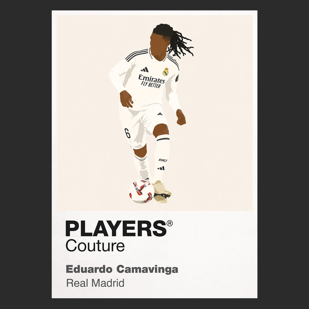 Eduardo Camavinga Real Madrid Icon Frame Men's T-Shirt