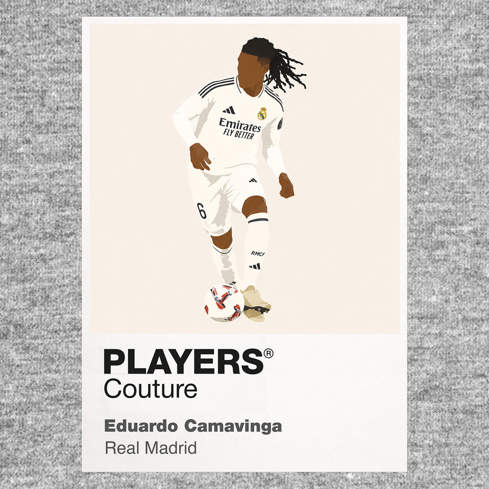 Eduardo Camavinga Real Madrid Icon Frame Men's T-Shirt