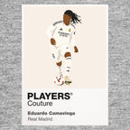 Eduardo Camavinga Real Madrid Icon Frame Men's T-Shirt