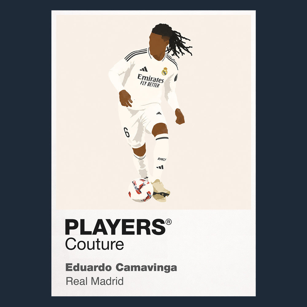 Eduardo Camavinga Real Madrid Icon Frame Men's T-Shirt