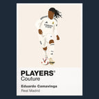 Eduardo Camavinga Real Madrid Icon Frame Men's T-Shirt