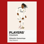 Eduardo Camavinga Real Madrid Icon Frame Men's T-Shirt