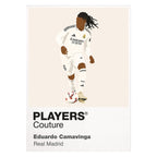 Eduardo Camavinga Real Madrid Icon Frame Men's T-Shirt