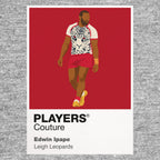 Edwin Ipape Leigh Leopards rugby league hoodie grey