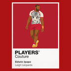 Edwin Ipape Leigh Leopards rugby league hoodie red