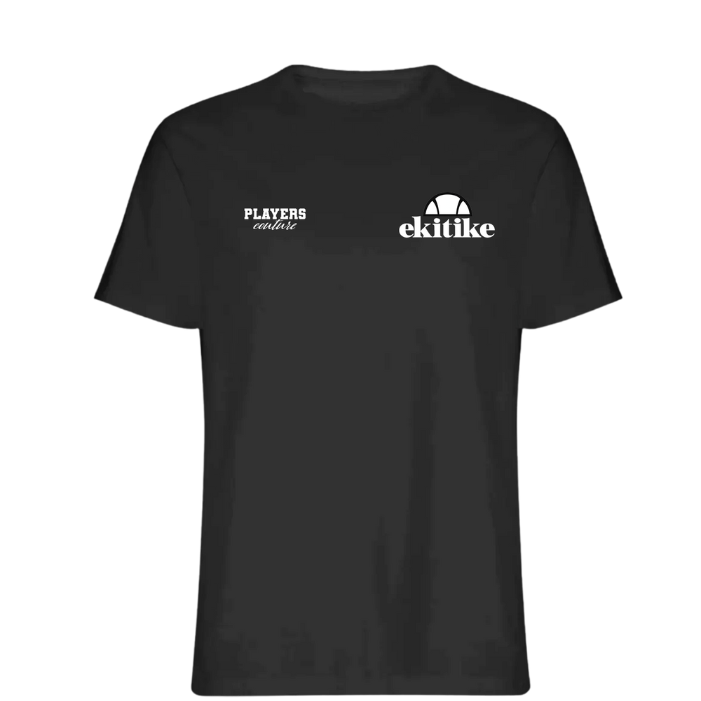 Ekitike Logo Players Couture Mens T-Shirt Black