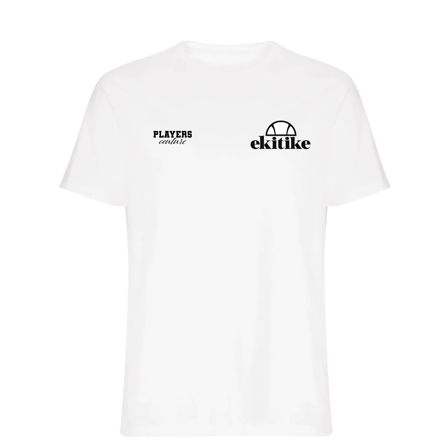 Ekitike Logo Players Couture Mens T-Shirt White