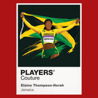 Elaine Thompson-Herah Olympics Icon Frame Men's Hoodie