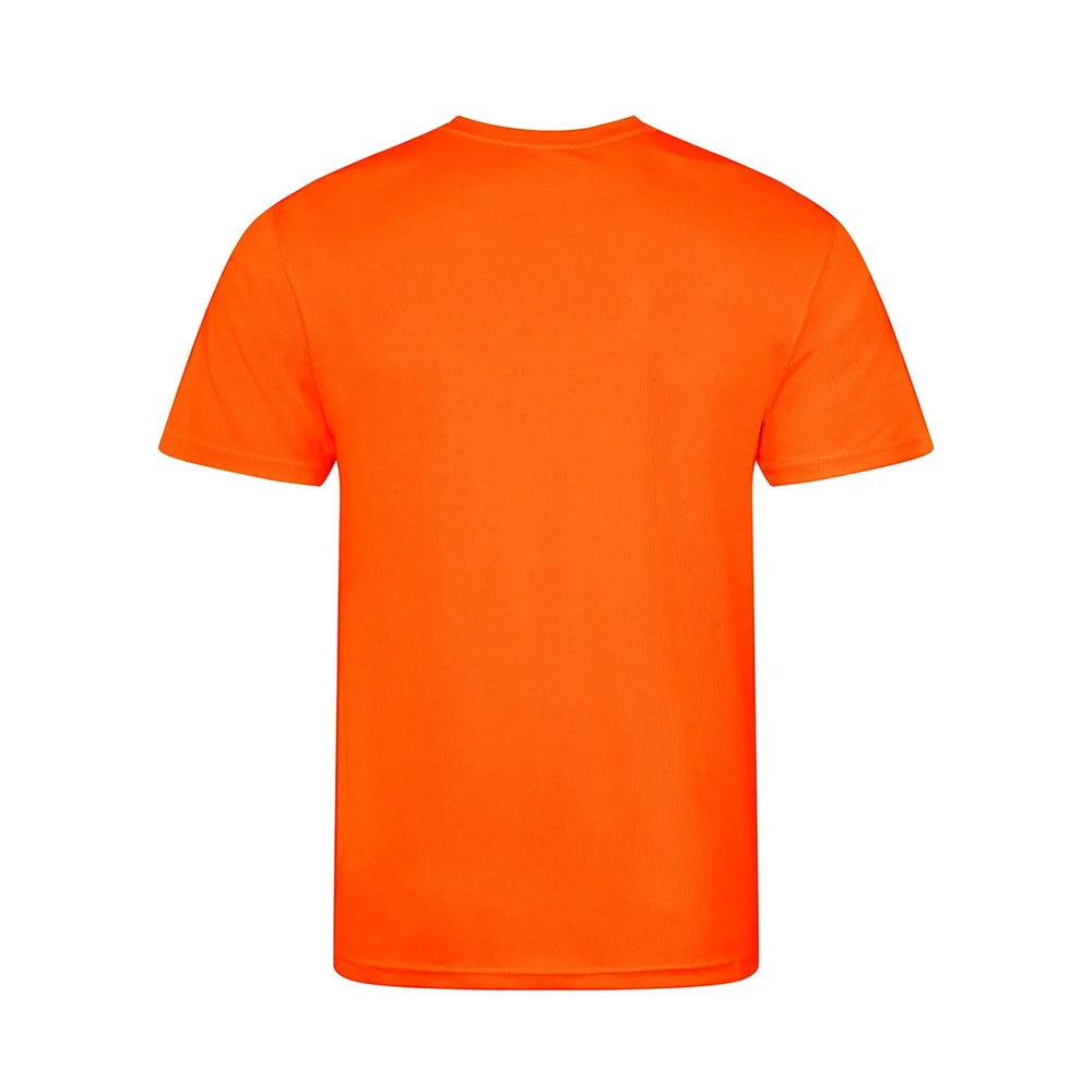 Essentials Collection t-shirt – orange kids' t-shirt with black Essentials Collection letters and Players Couture logo on