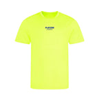 Essentials Collection t-shirt – yellow kids' t-shirt with black Essentials Collection letters and Players Couture logo on