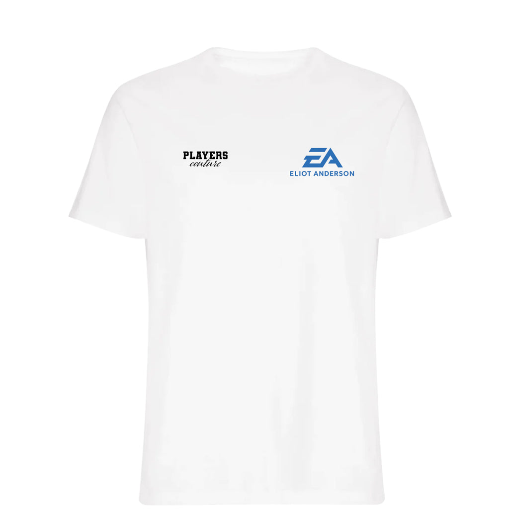 Eliot Anderson Logo Players Couture Men's T-Shirt White