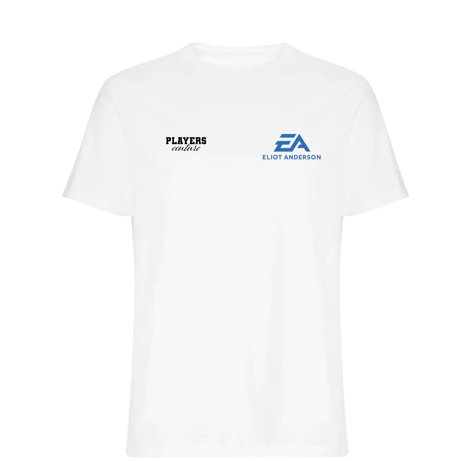 Eliot Anderson Logo Players Couture Men's T-Shirt White