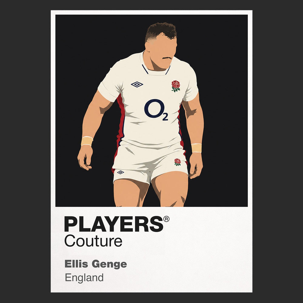 Ellis Genge Rugby Union Icon Frame Men's T-Shirt – image 9