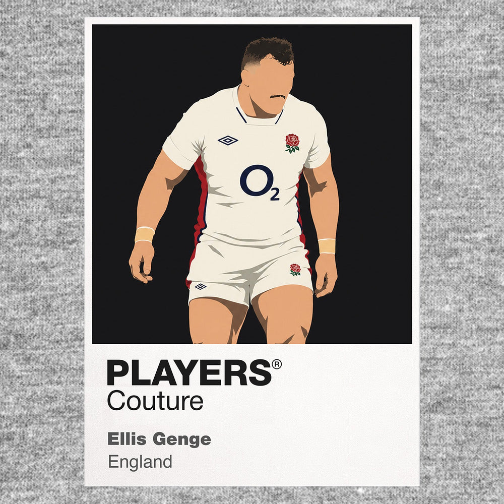 Ellis Genge Rugby Union Icon Frame Men's Hoodie – image 6