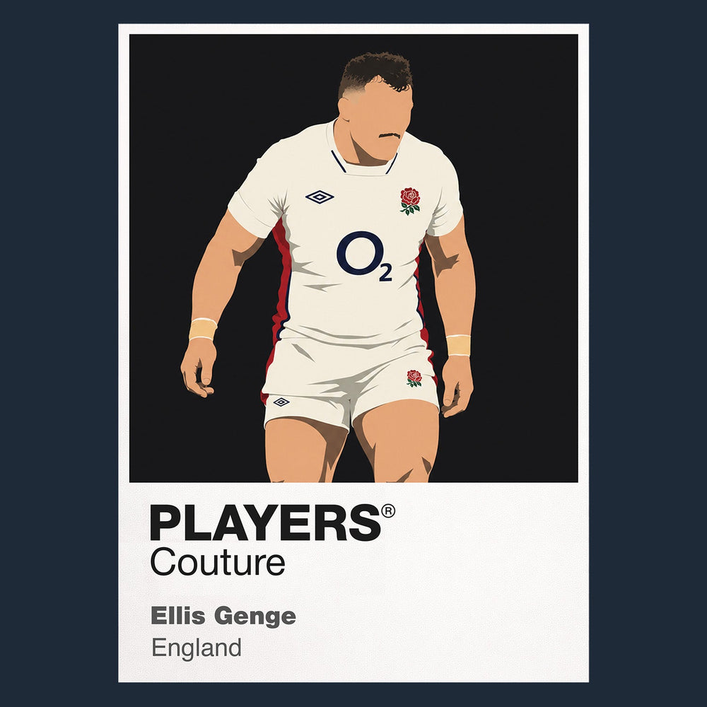 Ellis Genge Rugby Union Icon Frame Men's T-Shirt – image 8