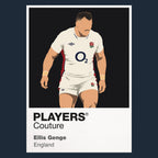 Ellis Genge Rugby Union Icon Frame Men's Hoodie – image 1