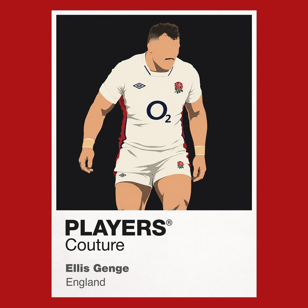 Ellis Genge Rugby Union Icon Frame Men's Hoodie – image 7