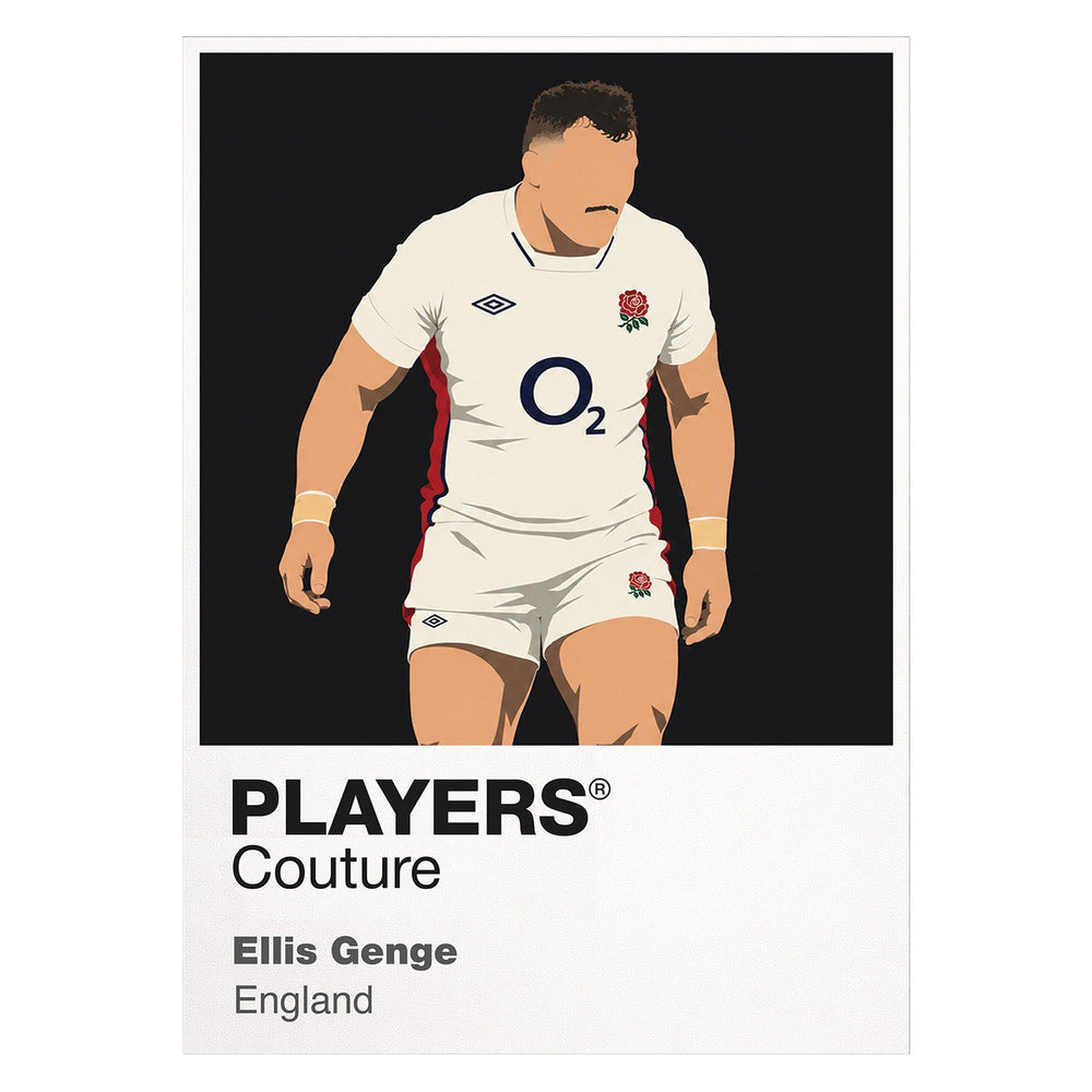 Ellis Genge Rugby Union Icon Frame Men's Hoodie – image 8