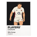 Ellis Genge Rugby Union Icon Frame Men's Hoodie – image 8