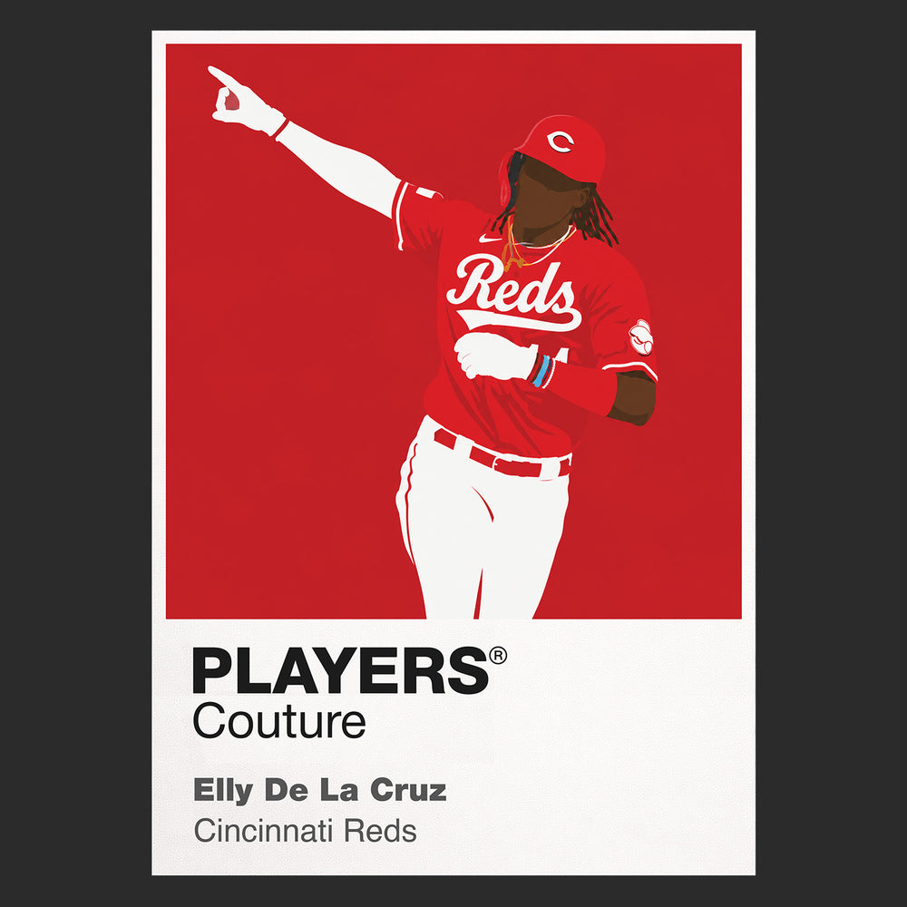 Elly De La Cruz Reds Baseball Icon Frame - Icon Design (View 7)