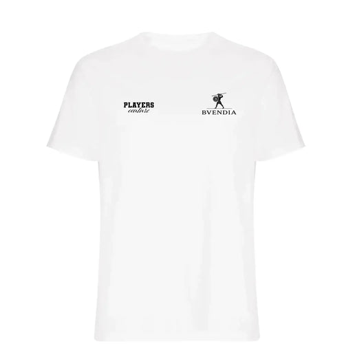 Emi Buendia t-shirt – white men's t-shirt featuring the Emi Buendia Players Couture logo