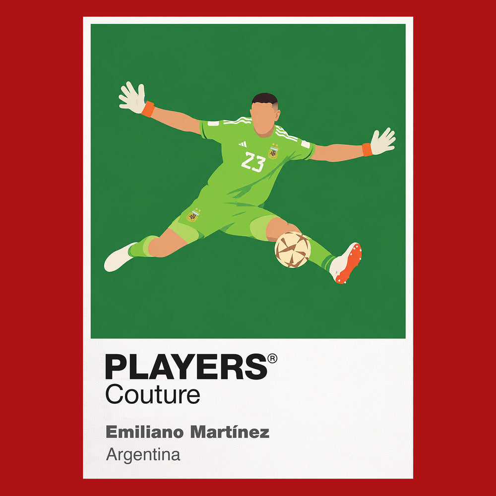 Emiliano Martinez Aston Villa Icon Frame — Red