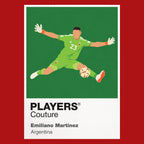 Emiliano Martinez Aston Villa Icon Frame — Red