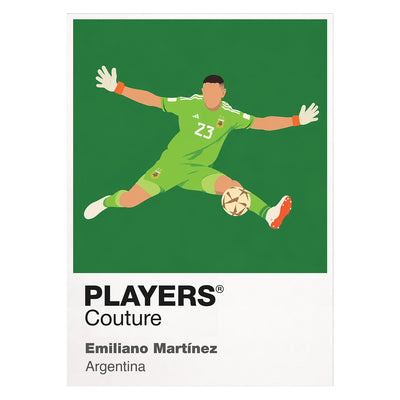 Emiliano Martinez Aston Villa Icon Frame — White